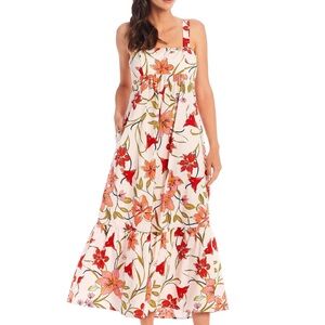 Clover and Sloane Floral Maxi Dress